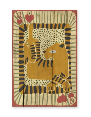 Logbuch-Verlag 2 cuori in metallo e legno, regalo per San Valentino, matrimonio, festa della mamma, 11-15 cm