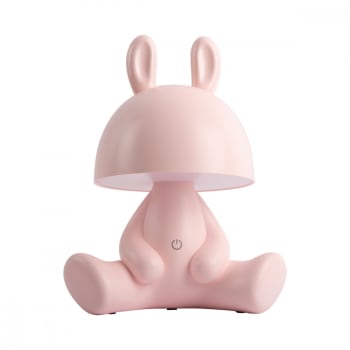 Bunny - Lampe de table LED rose H27cm