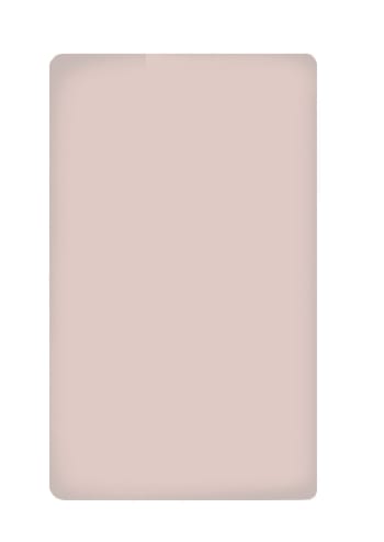 Lenzuolo Con Angoli Elasticizzati In Jersey 100% Cotone Beige 140x200 Cm - Morbido Traspirante Certificato Oeko-Tex
