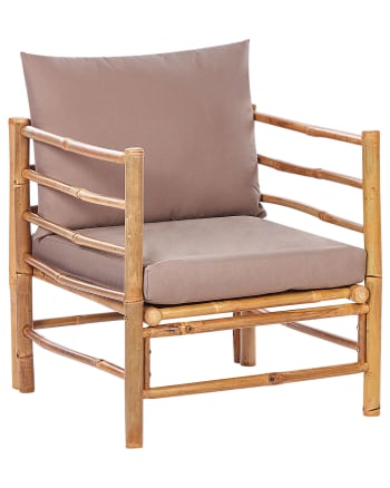 Cerreto - Chaise de jardin Bois Taupe