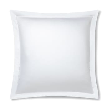 London - Taie d'oreiller coton blanc 65 x 65 cm