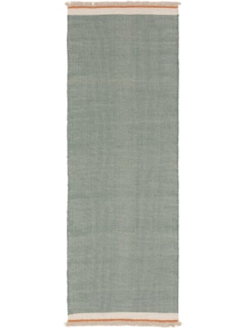 Alfombra De Pasillo Modalfo Arizona Gris 61 X 213 Cm