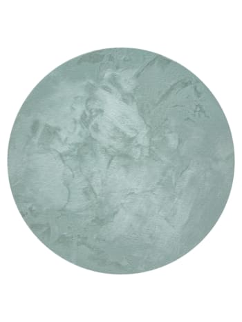 Tappeto Rotondo A Pelo Lungo TAPISO Essence – Effetto Pelliccia, Shaggy, 160x160 Cm, Certificato Öko-Tex, Per Camera E Soggiorno