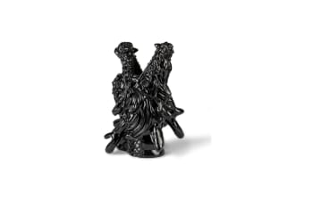 Dragonized - Vaso in resina nero