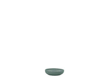 Porte-savon Mural Vintage En Porcelaine Verte - Fixation Par Aspiration - Occasion