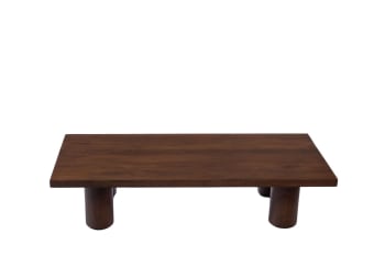 Otavi - Table basse rectangulaire en manguier 4 pieds L115