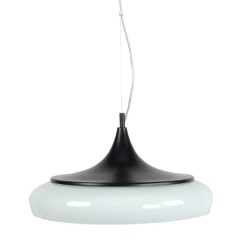 Divinity - Lámpara 41cm  blanco negro