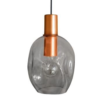 Vingolf - Lámpara h100cm cobre gris