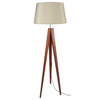 Idun - Lampadaire tissu beige 50  cm