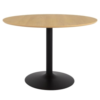 Table Ronde Bois Pied Central