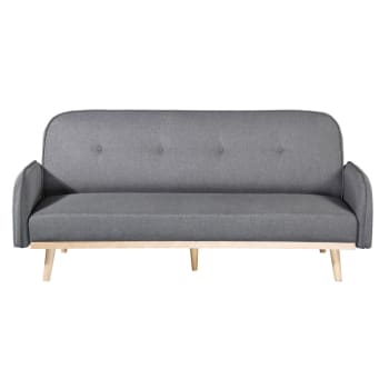 Sofa cama click-clack 2000x830x870 gris