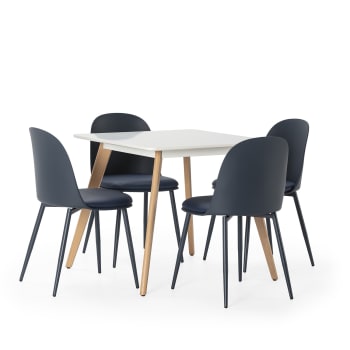 Set di dieci sedie d sl d prnzo moderniste rt Déco di Frits