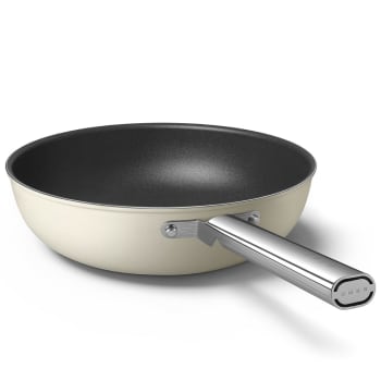 Années 50 - Wok crème 30cm Smeg