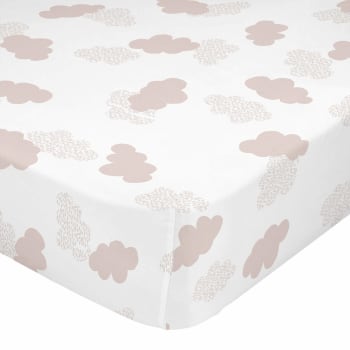 Fabrics Reine Neiges Parure Lit Bébé Coton Ana Elsa Housse Couette