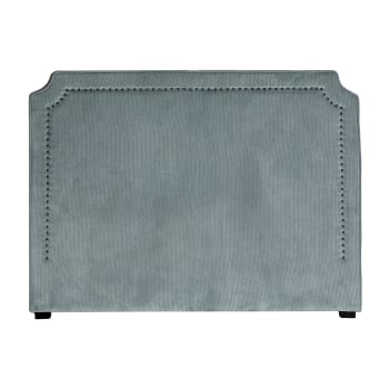 Coperchio Testata Letto In Velluto Elasticizzato - Copertura Antipolvere Per Testiera, Blu, 170-190cm - Foto 8