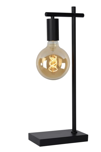 Leanne - Tischlampe aus Metall 1xE27, schwarz