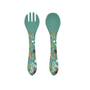 WALT DISNEY - Disney Set Di 3 Posate Re Leone: Forchetta, Cucchiaio E Coltello - Silicone