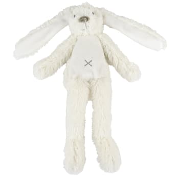 Happy Horse Sonaglio Richie Coniglio Peluche Morbido Per Neonati, 15 Cm, Avorio
