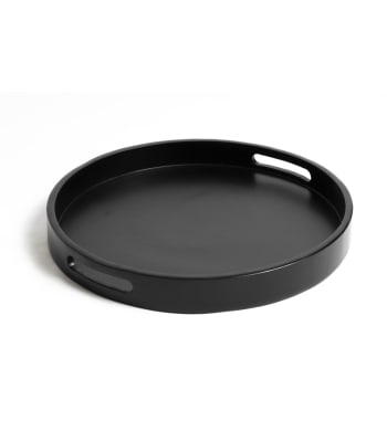 Jay Hill Plateau Acacia Noir ø 35 Cm