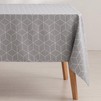 Wekwch Tovaglia rettangolare in jacquard bordeaux, 137 x 213 cm, resistente all'acqua e senza pieghe, per esterni, interni, feste, matrimoni, sala da pranzo