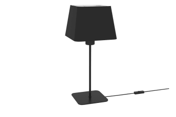 Lampe à poser en métal H 43 cm Noir