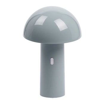 Capsule - Lampe design en métal gris H23cm