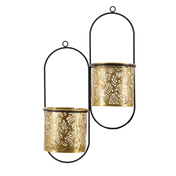 Portavaso da parete nero - Hanami Boutique