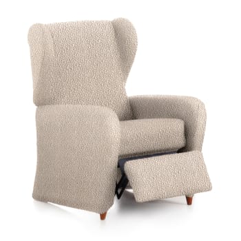 Funda sillón antimanchas con lazos mostaza 80 - 120cm EYSA | Maisons du ...