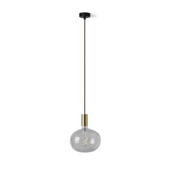 Faretto Cilindro Pendente A Sospensione Con Attacco Gu10 Bianco Nero 15 E 30 Cm - 11