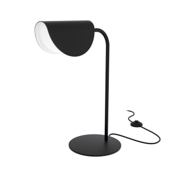 Lampada da tavolo Led bianco Pup Glass dimmerabile – Vivida