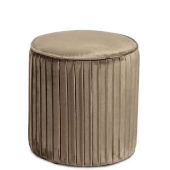 Tak - Pouf poggiapiedi tortora 32x32 cm