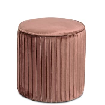 Tak - Pouf poggiapiedi rosa 32x32 cm