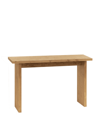 Mobile Ingresso Scandinavo Consolle Pisa Symbiosis TemaHome - Design Scandinavo In Legno Bianco E Rovere 80x38x80 Cm Consolle Pisa TemaHome