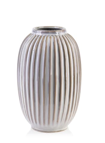 Yarine - Vase aus Keramik 8x16x25cm beige