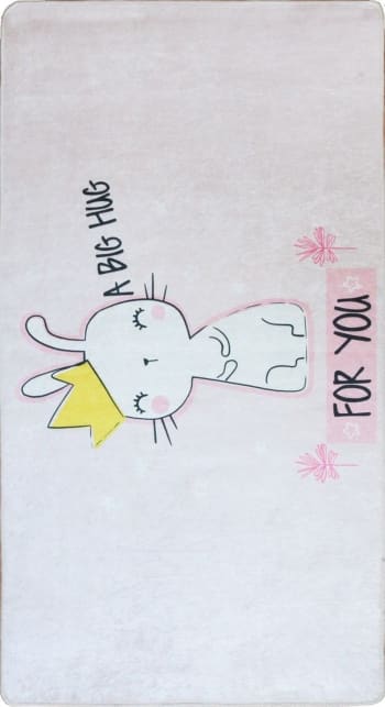Tapis Enfant Monde Mani Textile - Motif Carte Du Monde, Polyester, Antidérapant, Lavable Machine, Tailles 80x150 Ou 100x150 Cm