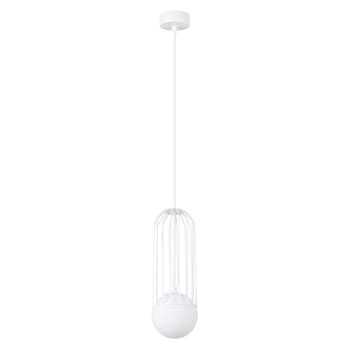 Brina - Suspension en métal, blanc H: 115cm