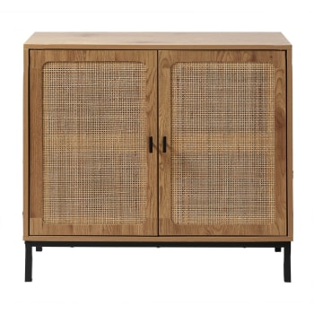 Jaya - Buffet 2 portes en rotin naturel L80 cm