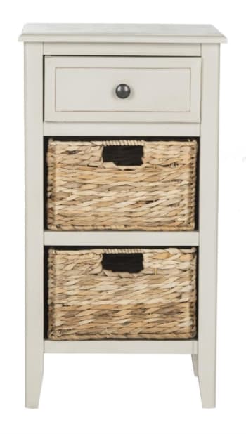 Everly - Meubles de rangement en bois de pin gris