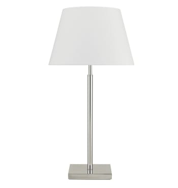 Firenze - Lampe à poser en métal, chromé H : 64cm