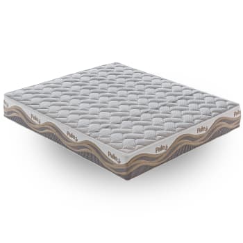 Materasso Celestia 140x190 Cm – 30 Cm Di Altezza, Molle Insacchettate E Memory Foam Al Carbone Attivo – Igienico, Antibatterico E Antifungino – Certificato SANITIZED