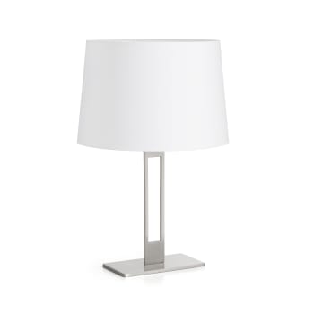 Classical - Lampe à poser en métal, chromé H : 56cm