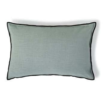LOVELY CASA Nelson Cuscino Rettangolare 30x50 Cm, Colore Celadon, 100% Cotone - 4