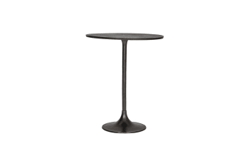 Pan - Table de repas en aluminium noir D60