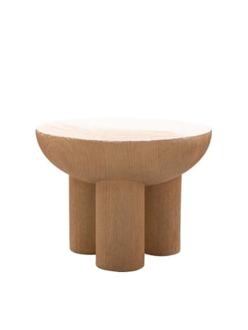 Cool - Table d'appoint en résine beige