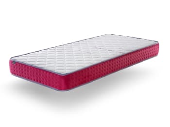 Letto Bambini HOMCOM Con Sponde 73x143cm - Rosa Con Corona - Foto 9