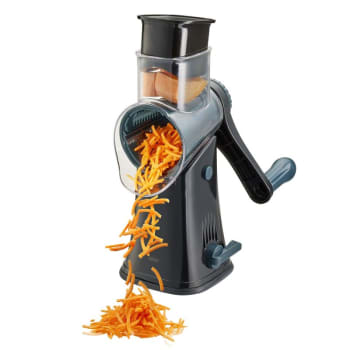 Râpe Multifonction En Acier Inoxydable - Tambour, 27 Cm, Idéale Pour Légumes Et Fromage