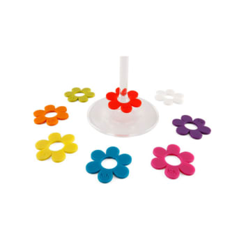 Lot De 6 Marqueurs De Verre En Silicone Motif Fruits - Accessoires Parfaits Pour Cocktails, Fêtes & Décorations