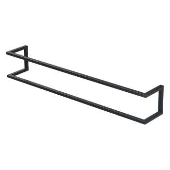 Toallero De 3 Niveles Sin Taladrar, Color Negro, Con Ganchos, Ideal Para Baño Y Dormitorio, 40 Cm | Leroy Merlin