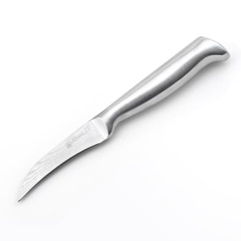 Couteau Bec D'oiseau Acier 19,5cm - Lame 420J2 - Design Ergonomique - Résistant Corrosion