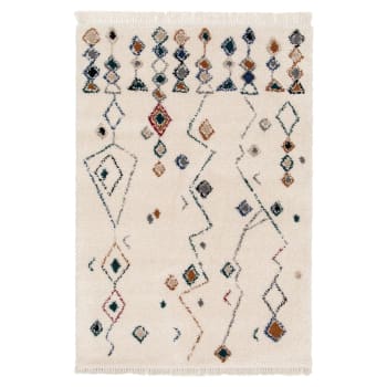 Tapis Sahara – Doux, Moelleux Et Facile à Vivre, Idéal Pour Le Salon Ou La Chambre – Design Géométrique Moderne En Beige – 160 X 230 Cm – Certifié Oeko-Tex - 9